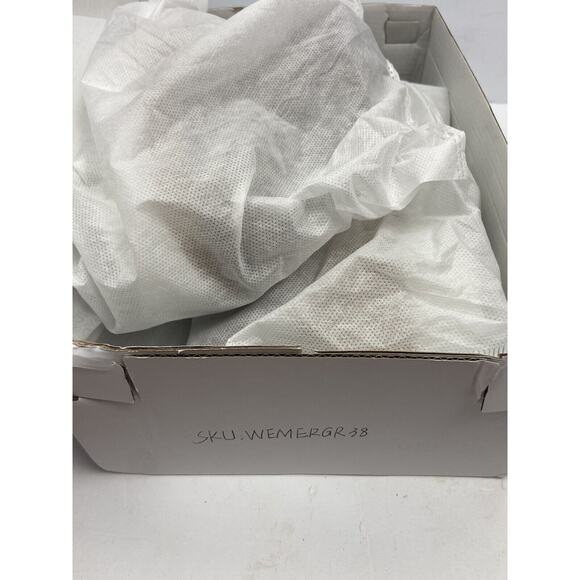 The Label Metallic Rose Gold Platform Square Toe Shoes US Size 8 / UK Size 38 - Picture 12 of 15